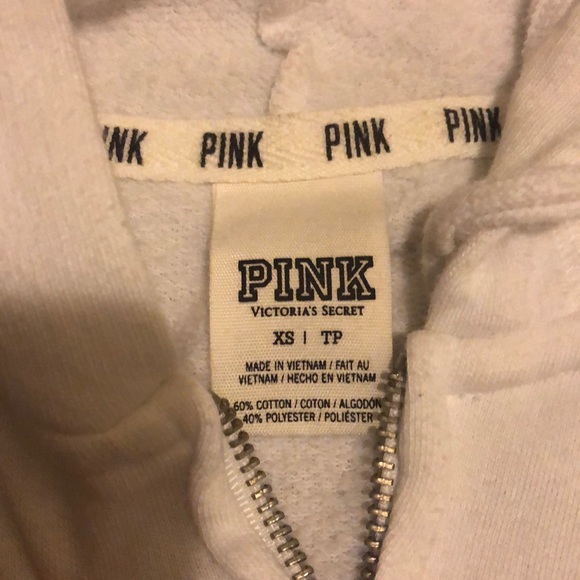 PINK zip up hoodie - Picture 2 of 3